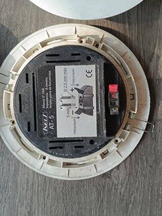 4 Altavoces Techo INELI Hilo Musical Empotrables