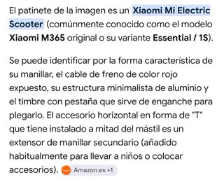 Patinete Eléctrico Xiaomi