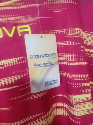 Maglietta Givova Uomo Rossa XXL Nuova