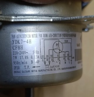 Motor YDK7-4H Aire Acondicionado