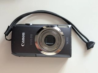 Canon IXUS 210 Gris Grafito. Sensor CCD (Y2K)