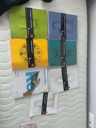 Libros primero bachillerato edición sm