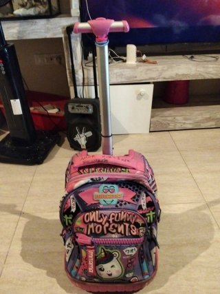 Mochila Carro Escolar Niña