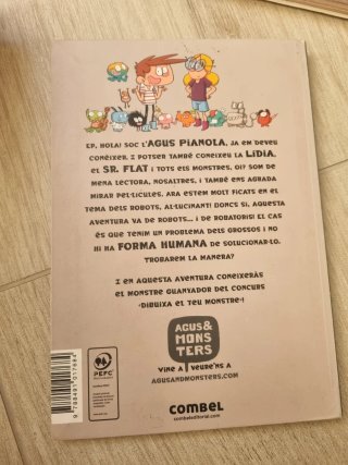Libro Agus i els Monstres