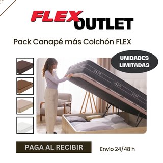 Pack canapé flex y colchón
