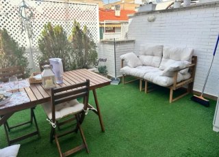 Conjunto Mesa y Sillas Jardín Madera