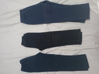 Lote 3 leggings niña