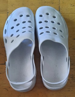Chanclas Crocs Blancas Talla 44