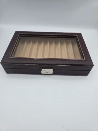 Scatola per penne stilografiche con coperchio