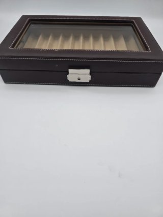 Scatola per penne stilografiche con coperchio