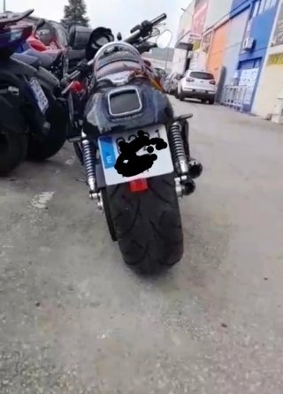 Harley Davidson V-Rod VRSC Negra