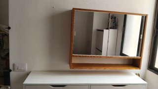 Mueble baño espejo y almacenaje