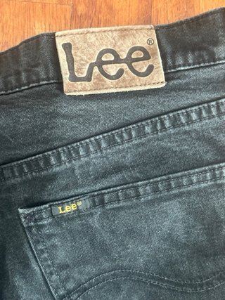 Jeans Lee neri uomo