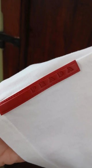 Maglia Prada bianca manica lunga vintage anni 90