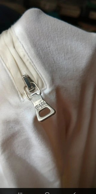 Maglia Prada bianca manica lunga vintage anni 90