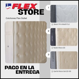 OFERTA LIMITADA Colchones Flex Nuevos 105x190