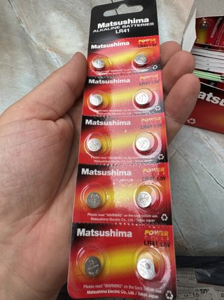 Matsushima LR41/AG3/192 Pilas Alcalinas 1.5V (10 u