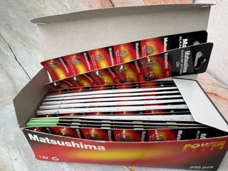 Matsushima LR41/AG3/192 Pilas Alcalinas 1.5V (10 u