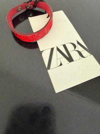 Bracciale Zara con strass rossi