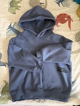 Sudadera niño azul 3 años