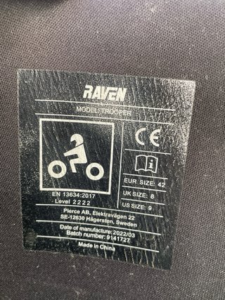 Botas raven Enduro Talla 42