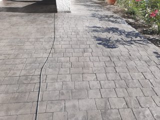 Hormigon impreso, fratasado y mantenimiento