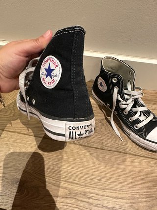 Converse All Star Negras Talla 36