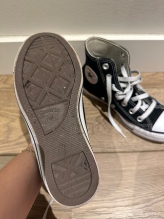 Converse All Star Negras Talla 36
