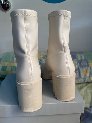 Botas blancas plataforma