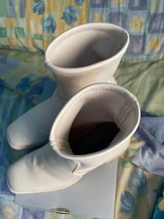 Botas blancas plataforma