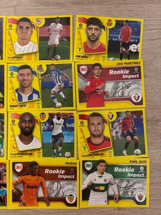 Lote cromos Liga Este 21-22 Últimos Fichajes