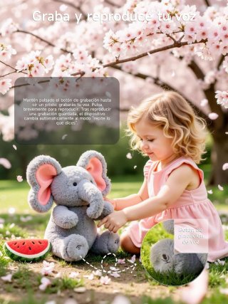 Elefante Peluche Interactivo Baila
