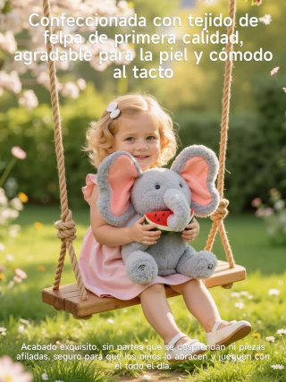 Elefante Peluche Interactivo Baila