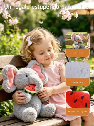 Elefante Peluche Interactivo Baila