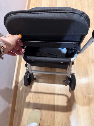 Carrito andador con asiento