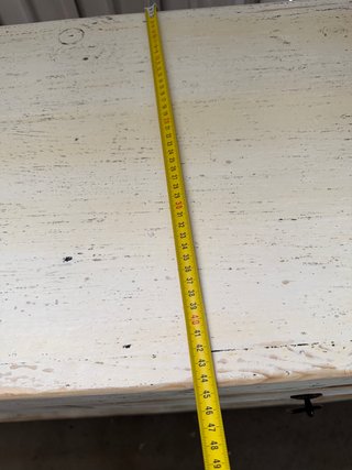 Consola madera maciza envejecida