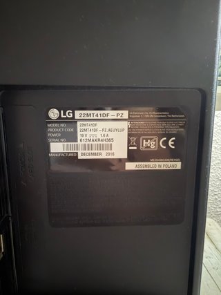 Monitor LG 22 Full HD