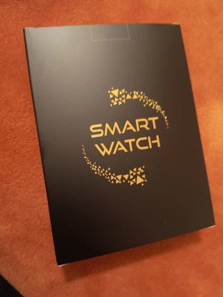 Reloj Smartwatch Inteligente Negro y Rojo