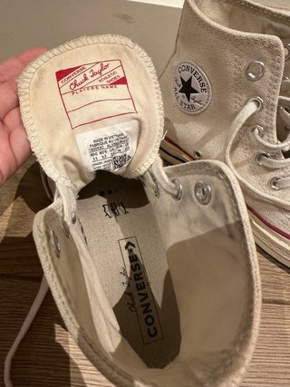 Converse Chuck Taylor Talla 36 Beige