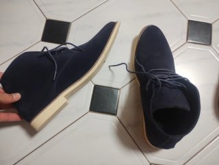 Botas Botines Felpa Negro Talla 42-43