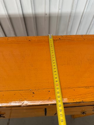 Consola de madera maciza lacada NUEVA