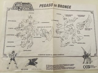Pegaso Cavalieri dello Zodiaco 1987