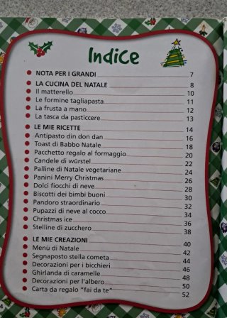 Ricettario Natalizio per bambini
