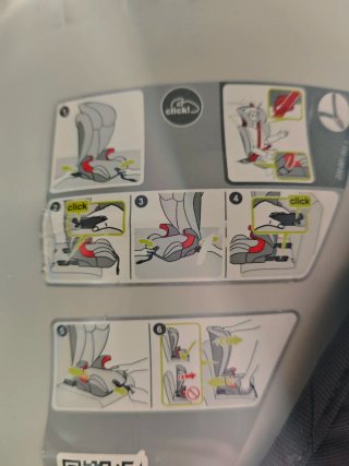 Silla elevador Britax Römer Isofix
