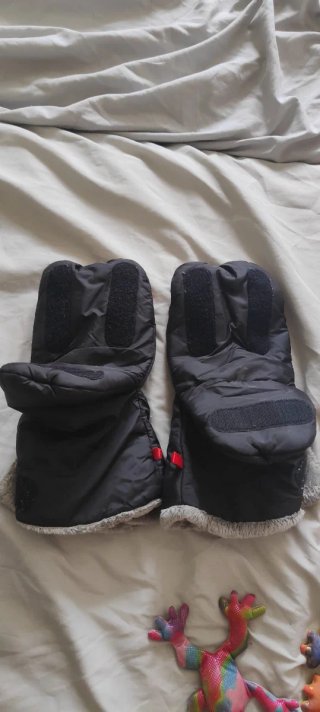 Guantes de cochecito para invierno