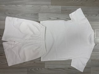 Conjunto BAPE Blanco Corto Milo