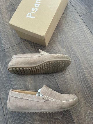 Mocasines Pisamonas niño serraje antifaz T.39