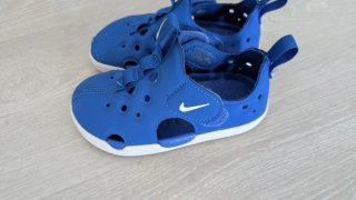 Chanclas Nike bebé Talla 23.5 Azul