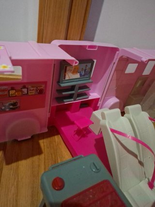 Caravana Barbie Rosa