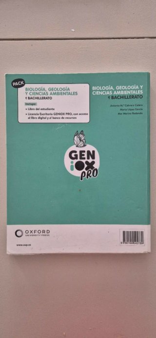 Biología, Geología y CC. Ambientales 1º Bachill...